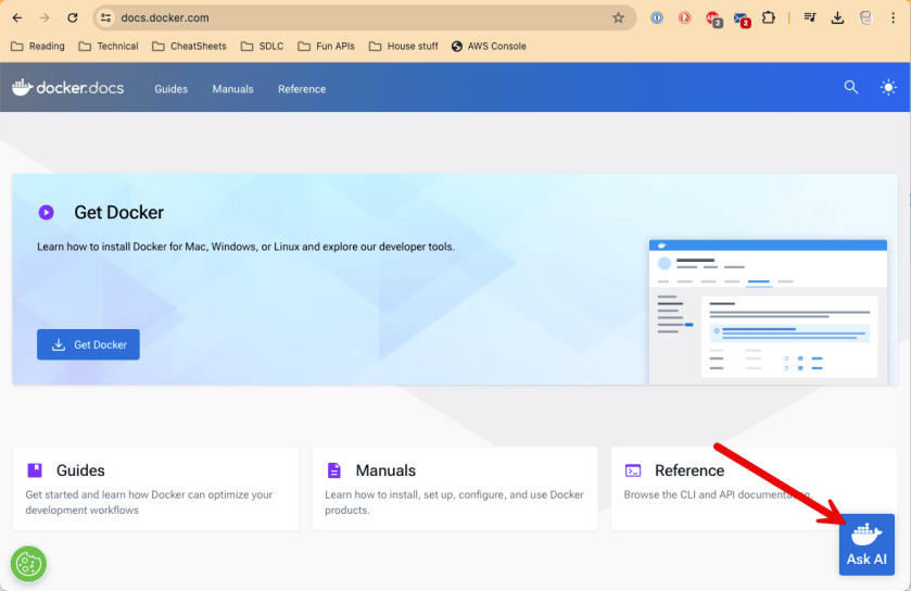 A quick overview of Docker Docs AI! – My Occasional IT Blog…